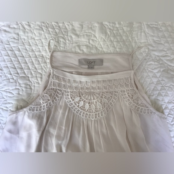 Loft Cream Tank Top - Picture 4 of 7